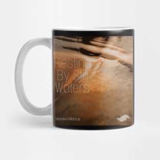 Resting by Still Waters Album Cover Art Minimalist Square Designs Marako + Marcus The Anjo Project Band Mug